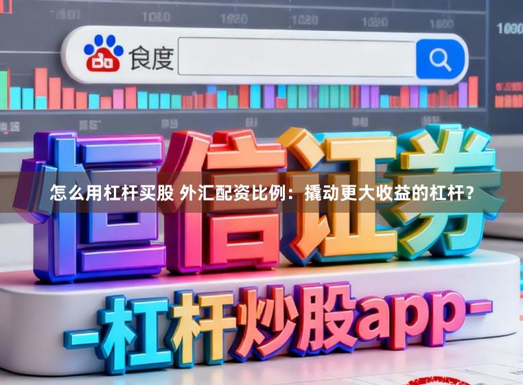 怎么用杠杆买股 外汇配资比例：撬动更大收益的杠杆？