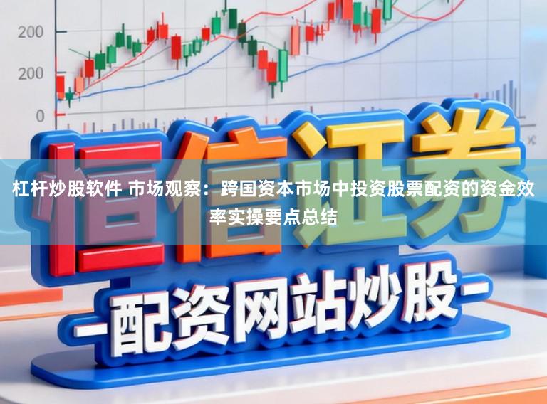 杠杆炒股软件 市场观察:跨国资本市场中投资股票配资的资金效率实操要点总结