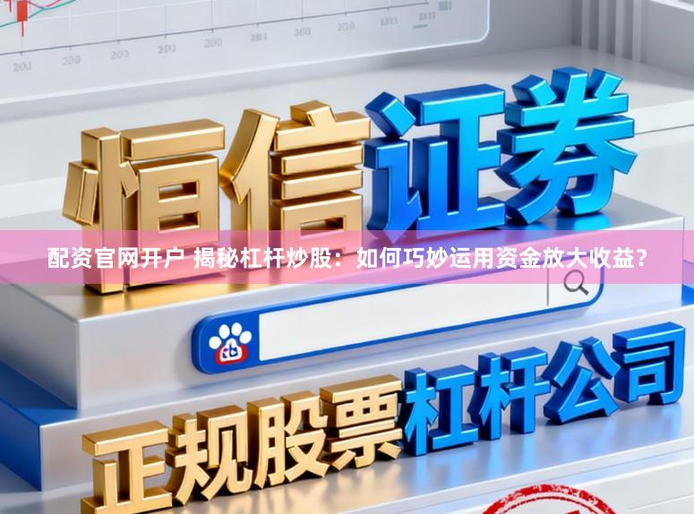 配资官网开户 揭秘杠杆炒股:如何巧妙运用资金放大收益?