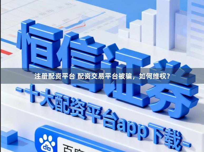 注册配资平台 配资交易平台被骗，如何维权？